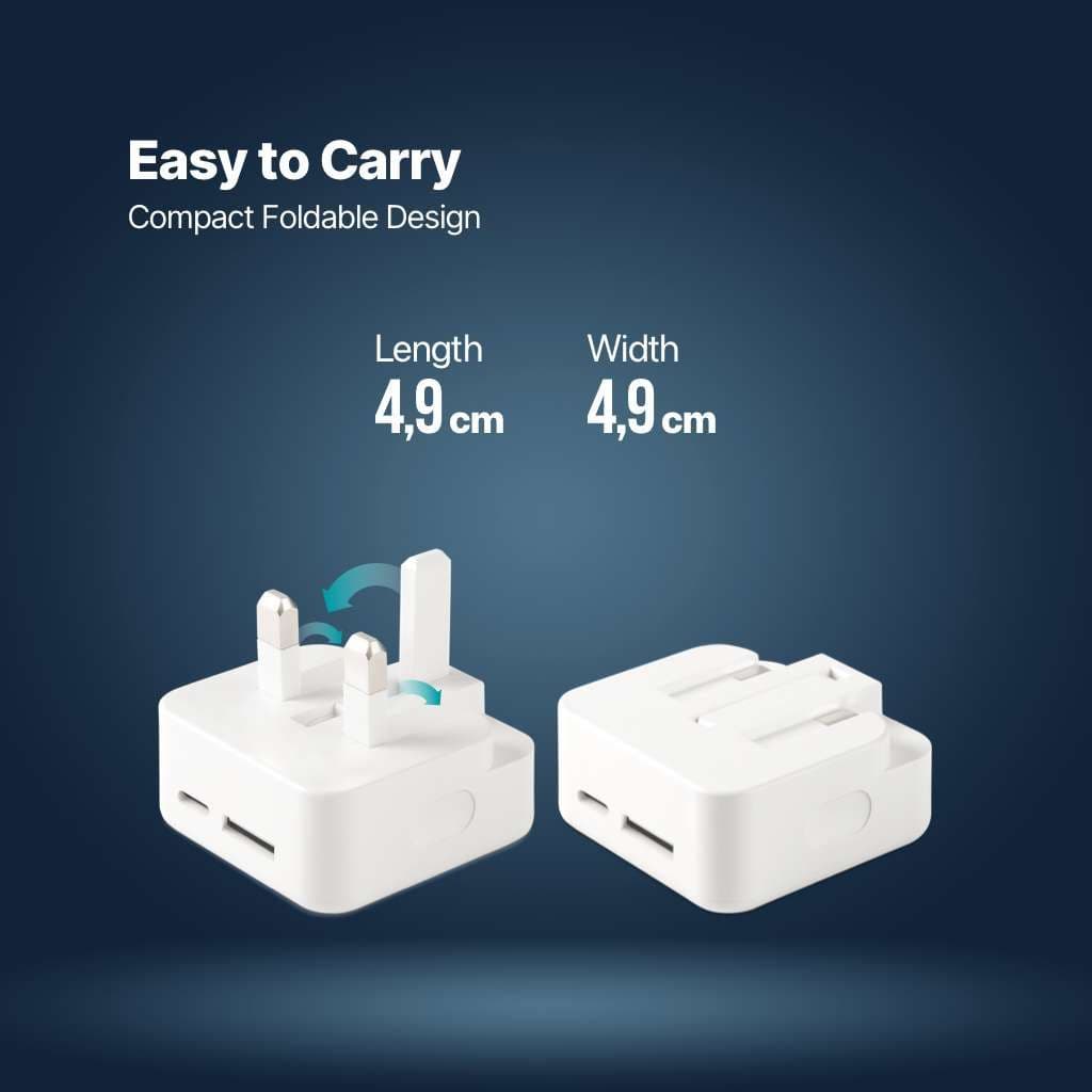 SmartCharger Duo PD 30W UK