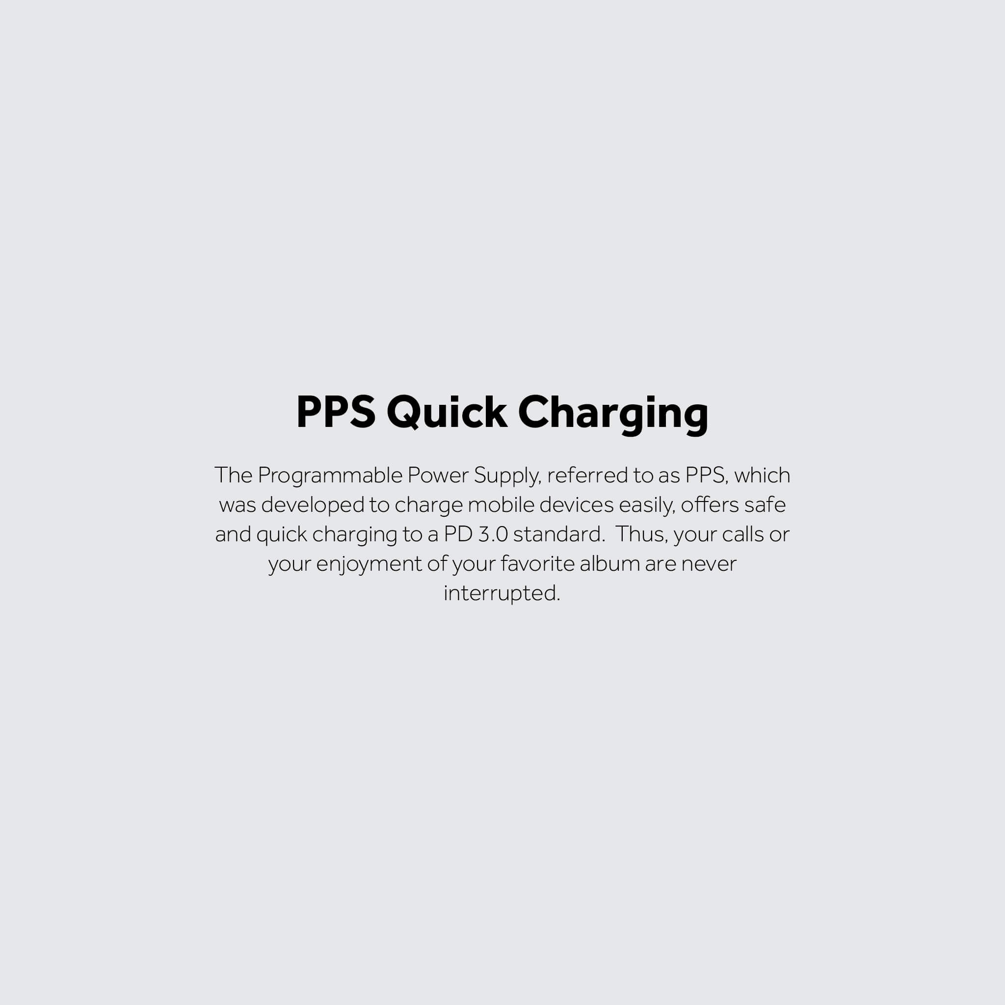 PPS Quick Charging