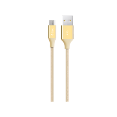 2DK11A ttec alumicable microusb sarj data kablosu altin rengi 1