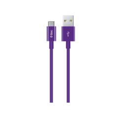 2DK12MR ttec typec usb sarj data kablosu mor 1
