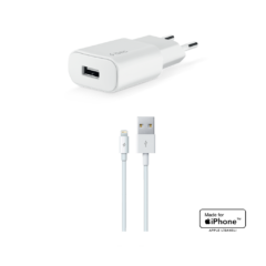 2SCM05 ttec Quantum Apple MFi Lisansli Seyahat sarj Aleti 1A Lightning Kablo 1 2