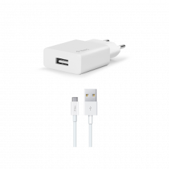 2SCS20CB ttec smartcharger typec kablolu seyahat sarj aleti beyaz 1 3