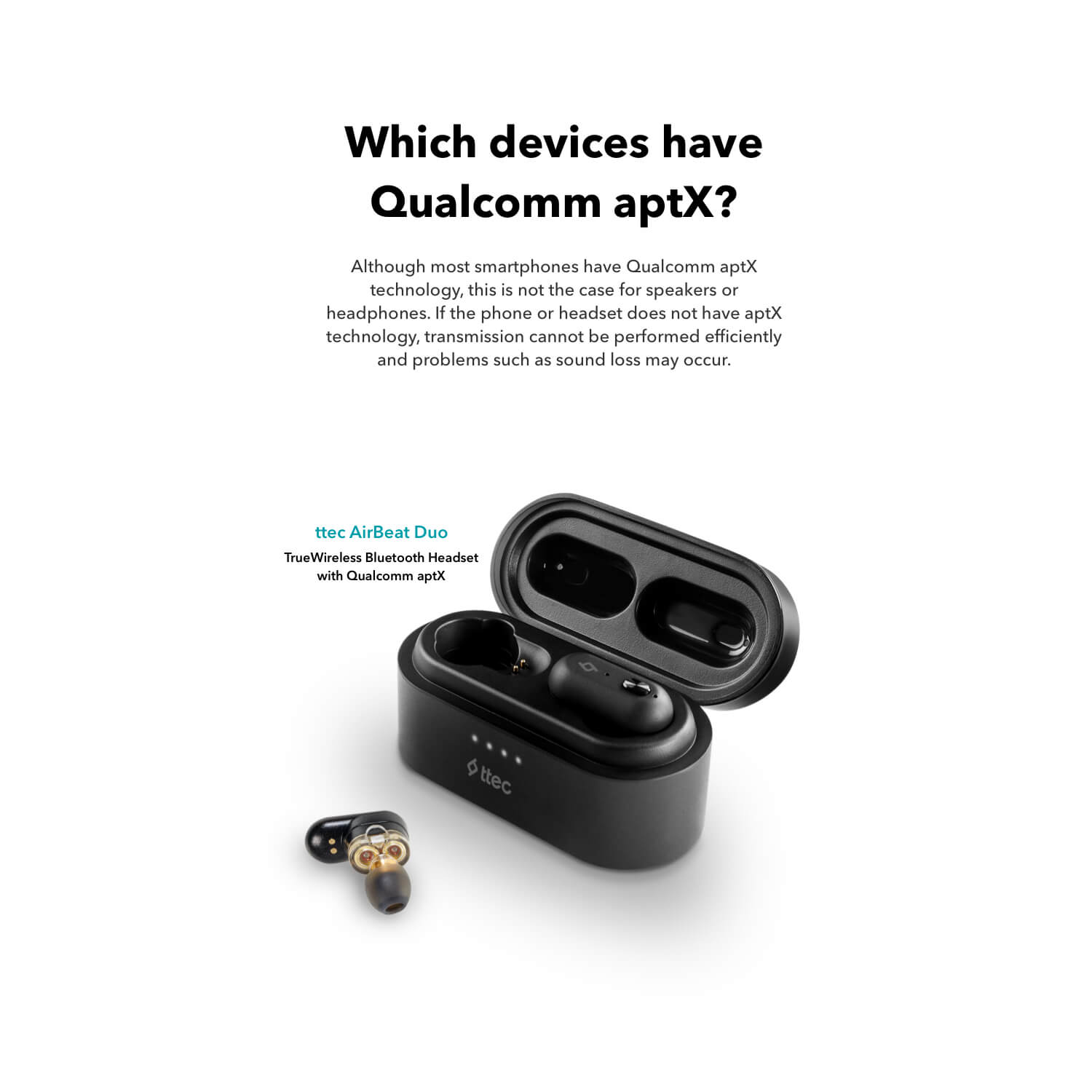 Which devices have Qualcomm aptx